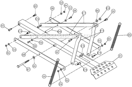 Page D Diagram and Parts List for MK-5005  MK Diamond Concrete Saw